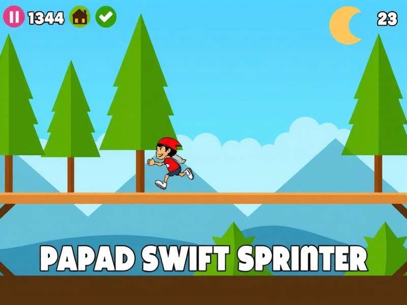 Exciting gameplay of Papad Swift Sprinter Papad Swift Sprinter gameplay screenshot